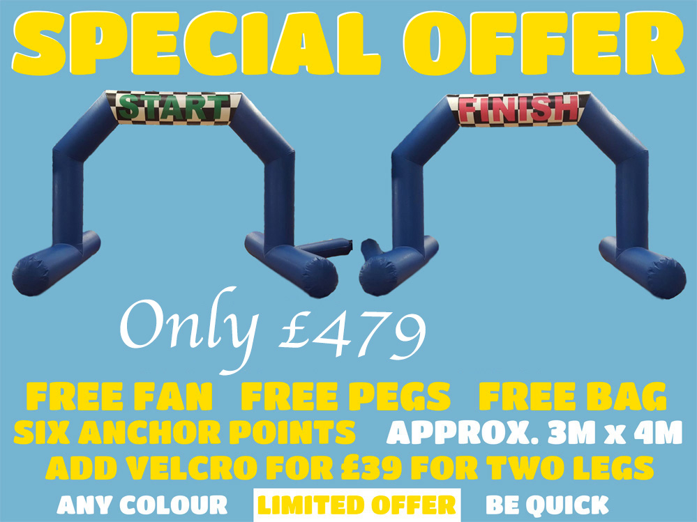 Special Offer on Race Arches